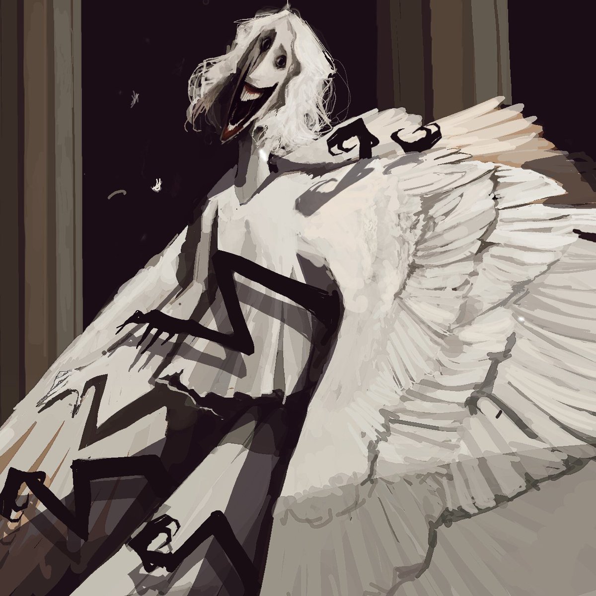 weirdwock's tweet image. Stupid angle