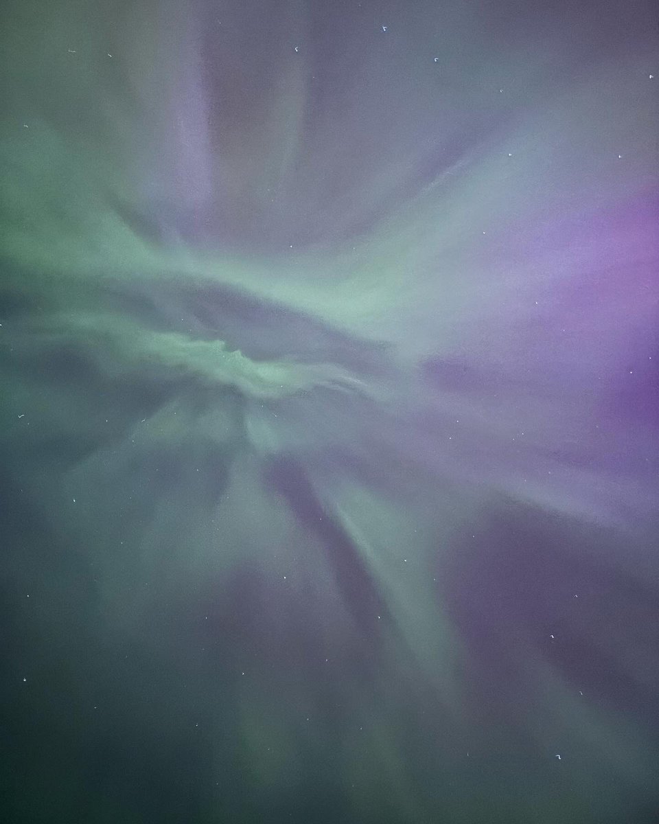 SamChande's tweet image. Adding my photos for the record. #Auroraborealis #NorthernLights #solarstorm #vancouverisland