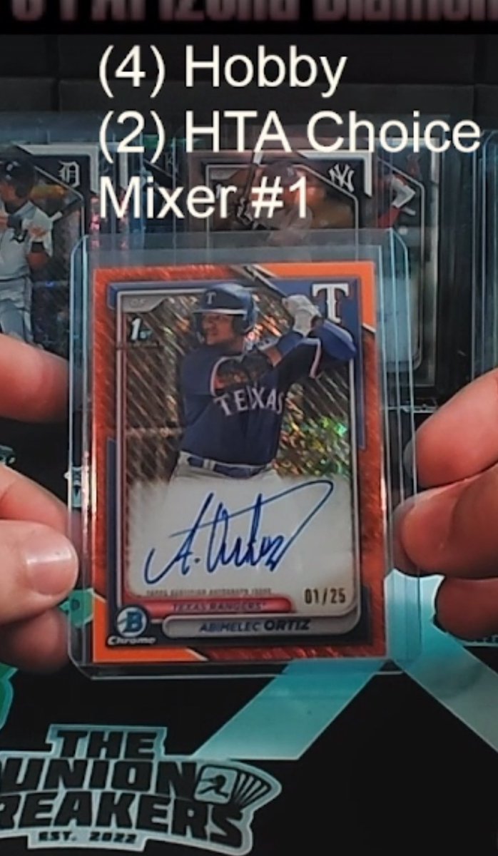 Hit this tonight in @DanSpeed10 Bowman breaks! Prospect 1st Chrome Orange 01/25 - I’ll take it!