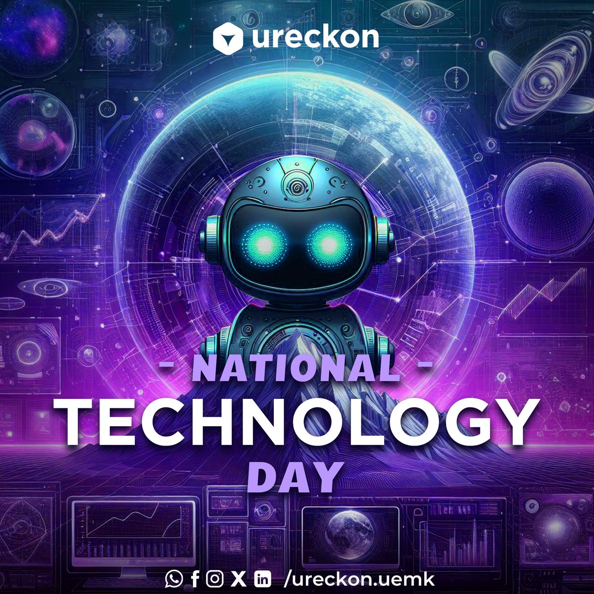 Happy National Technology Day! Today we celebrate India's strides in science and tech, marked by the 1998 nuclear tests at Pokhran. Let's honor the achievements that shape our world and inspire future innovations. Written by- Mohenish Kumar Mishra Designed by- Jaydeep Mondal