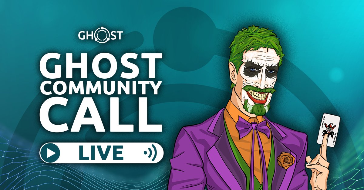 realGhostChain's tweet photo. π£ #GHOST Community Call Q2 2024 π£
π΄ WE ARE LIVE
β
#ghostAuction Testnet Preview
π https://t.co/1gUjebMCAh
Better than #notcoin https://t.co/GIUS0Stlvs