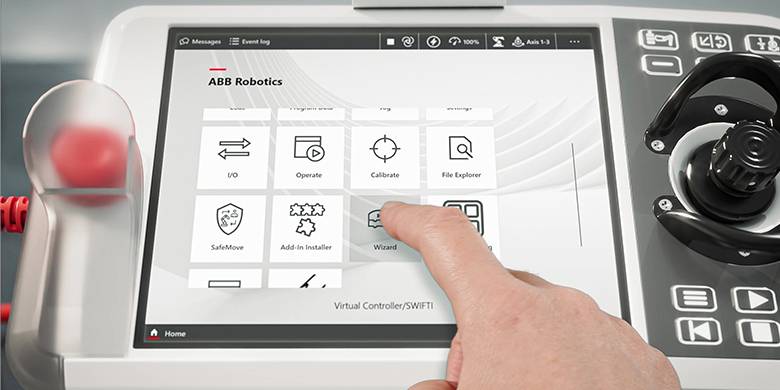 ABB's easy no-code Wizard Easy Programming is available for a wide range of #robots, including #cobots & 6-axis robots. Find out how you can develop, share, and customize advanced #programs. new.abb.com/products/robot…