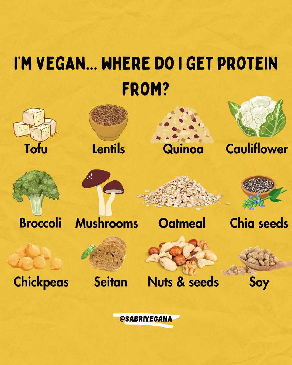 Did you know that you can get all the protein you need from plants? 🌱⁠

👉 For free help going vegan: bit.ly/VeganFTA22
⁠
📸 'sabrivegana⁠' on IG

#plants #vegan #plantbased #nutrition #food #veganfood