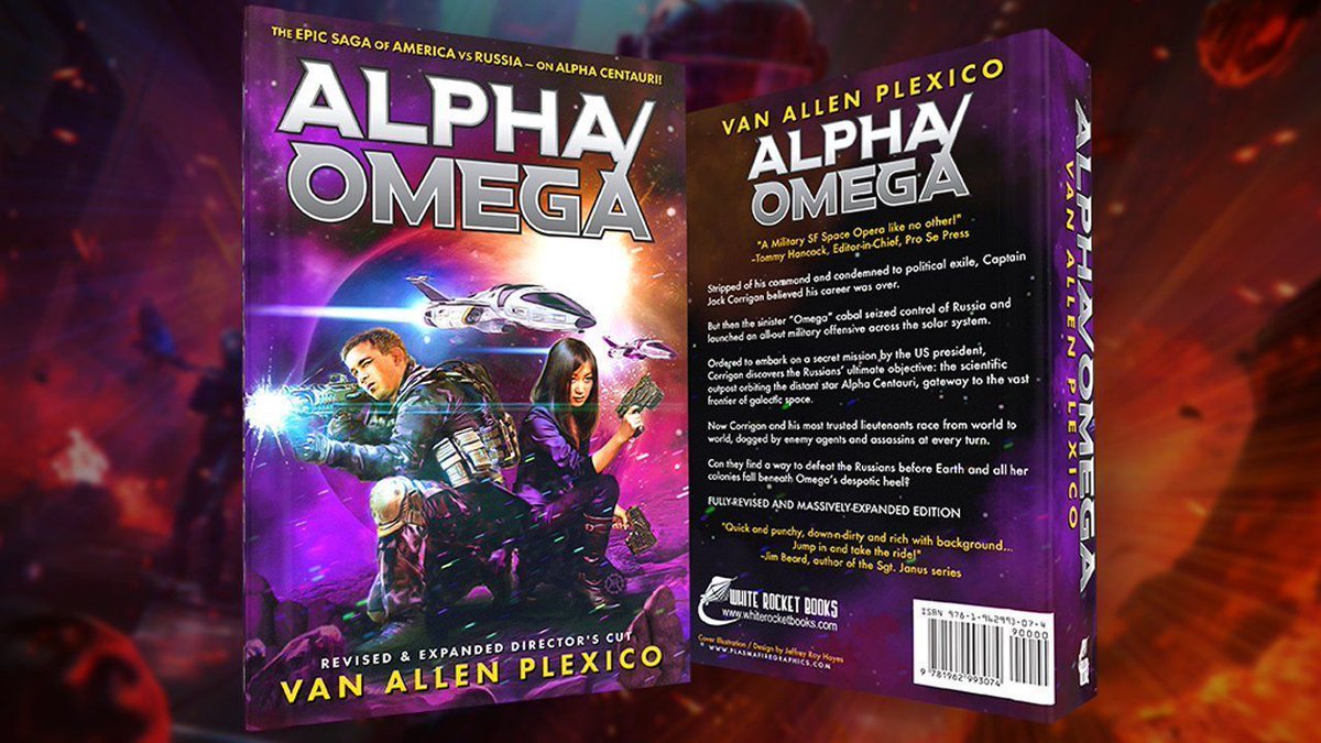 Coming tomorrow on the ONCE UPON A GEEK PODCAST, hear us discuss Military Sci-Fi novels, how we found the genre, why we love it, and recommended favorites! Plus, author @VanAllenPlexico shares the intel on his own upcoming military #scifi book, ALPHA/OMEGA! Tune in tomorrow!