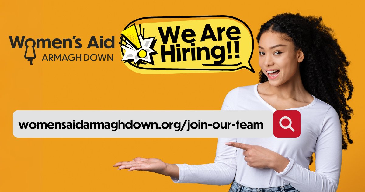 Come along and join our team 😃. 28hr Childcare worker 3 Yr FTC £23,497 -£ 25,116 22.5hr Children & Young Person's Support worker 1 Yr FTC (possibility for extension) £25, 545. Visit website for details womensaidarmaghdown.org/joinourteam Closing date 28th May at 8pm⏰