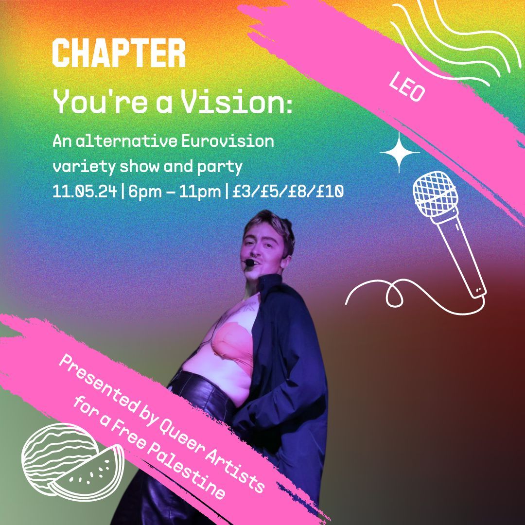 ✨ Tonight! ✨ 📆 6pm 🌈You're a Vision: An alternative Eurovision variety show and party 🎟️ Last chance to get tickets before they sell out 👇 buff.ly/3UDWYmB South Wales Drag King Collective: