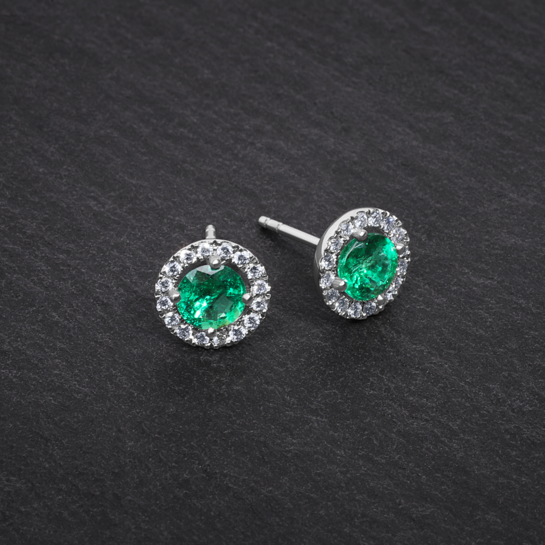 Our exquisite range of emerald earrings aims to celebrate your birth month and your individualism with timeless style and charm. 💚 Get yours today on our website bit.ly/3sZw5tl or call our team on 01335 216 004 #CWSellors #Emerald #Finejewellery #May #Birthstone