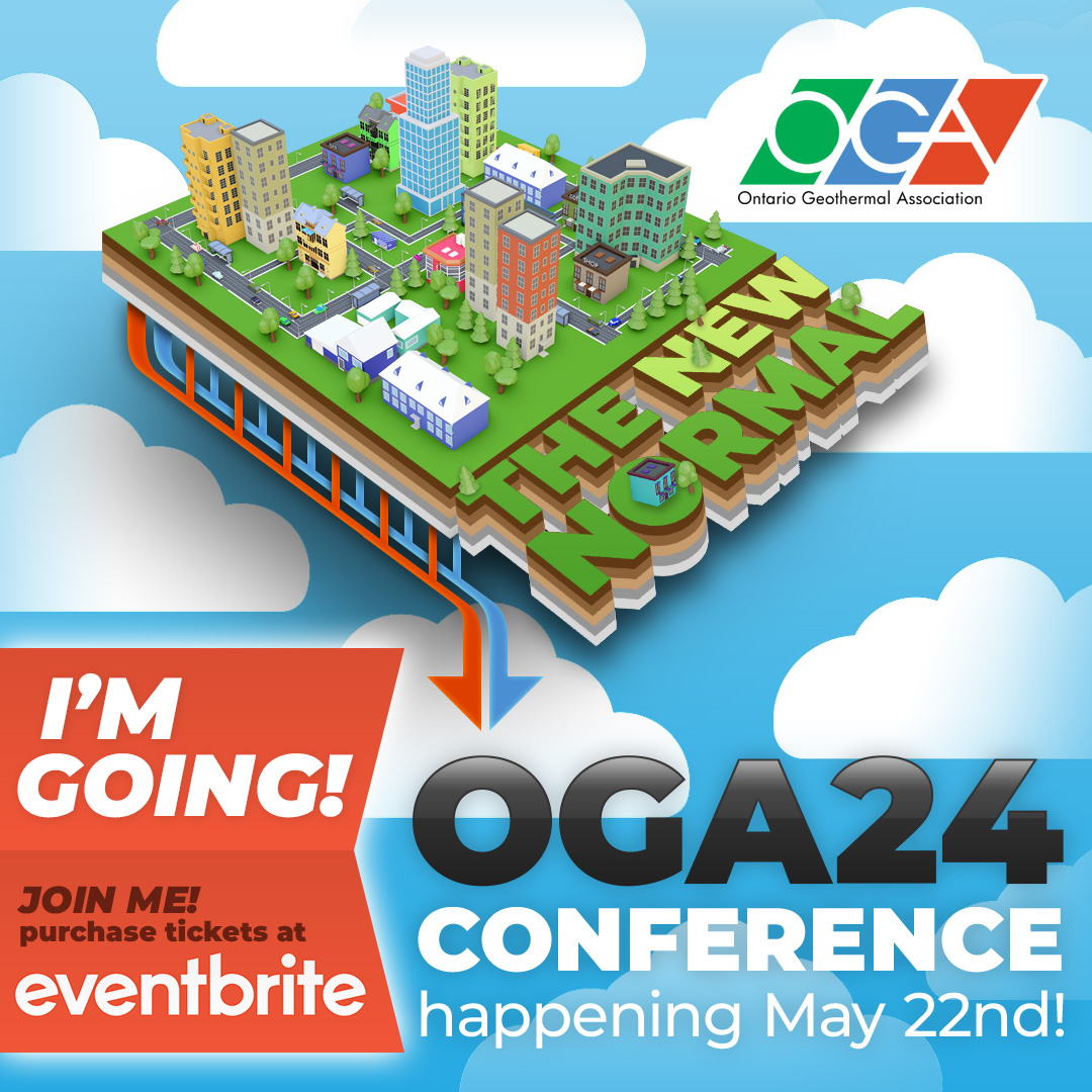 Ontario Geothermal Conference 2024 is happening on May 22nd in Hamilton at Mohawk College Join us, we are going. Learn more OGA24 and register today eventbrite.ca/e/ontario-geot… Learn more at ogaconference.com #OGA24 #Geothermal #HVAC