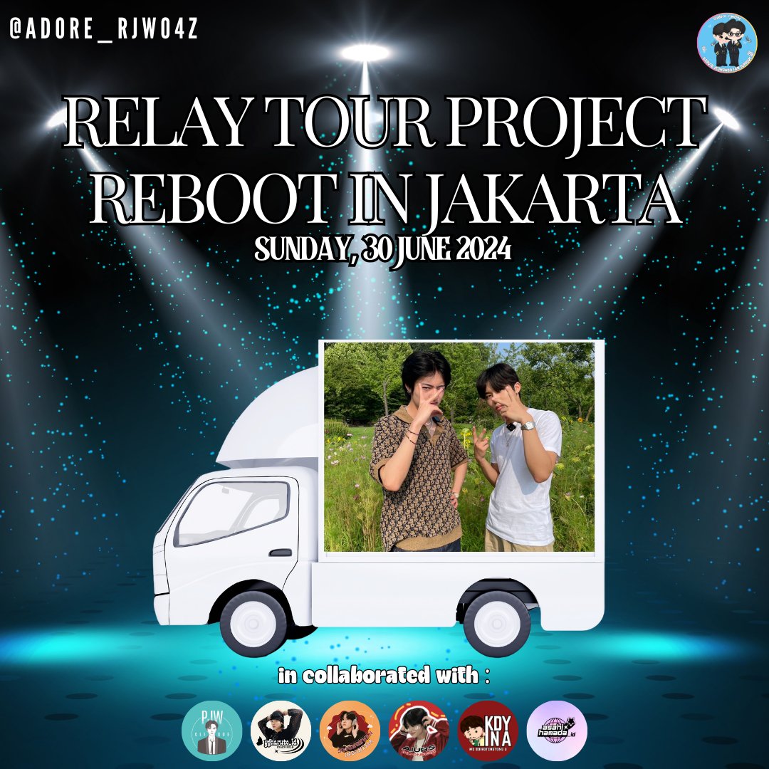 ‧°𐐪♡𐑂°‧ RUJEONGWOO LED ADS TRUCK PROJECT ‧°𐐪♡𐑂°‧ We’re glad to annouced Our Project LED Truck Ads for Welcoming #HARUTO and #PARKJEONGWOO for RELAY REBOOT TOUR in JAKARTA ✨ 📍 Indonesia Arena 📆 30 June 2024 Please if you guys see our ADS kindly tag us @adore_rjw04z
