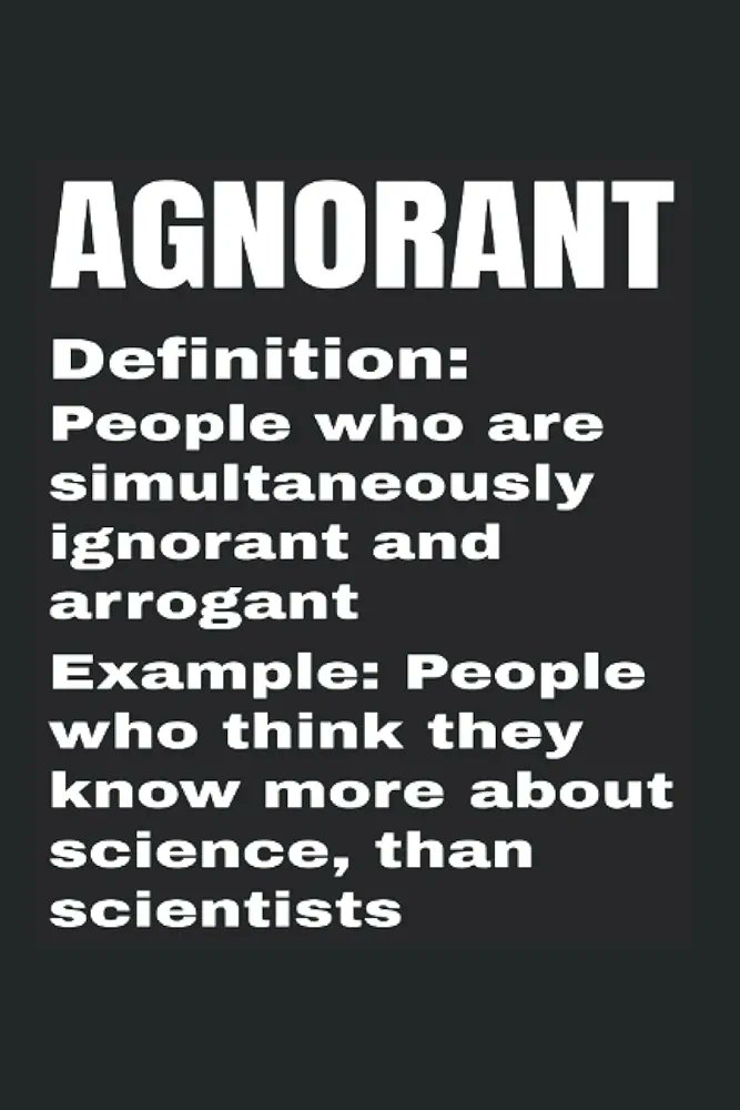 LoLoLamu's tweet photo. @VerbalKint67 C'est un digne représentant d'une population surreprésentée sur X.
➡️ C'est un #agnorant.
Dialoguer avec ce type de personne est contre-productif.
Il ne fera que s'enfoncer dans ses bêtises en élevant la mauvaise foi au rang d'art. https://t.co/vV6fSUsjPB
