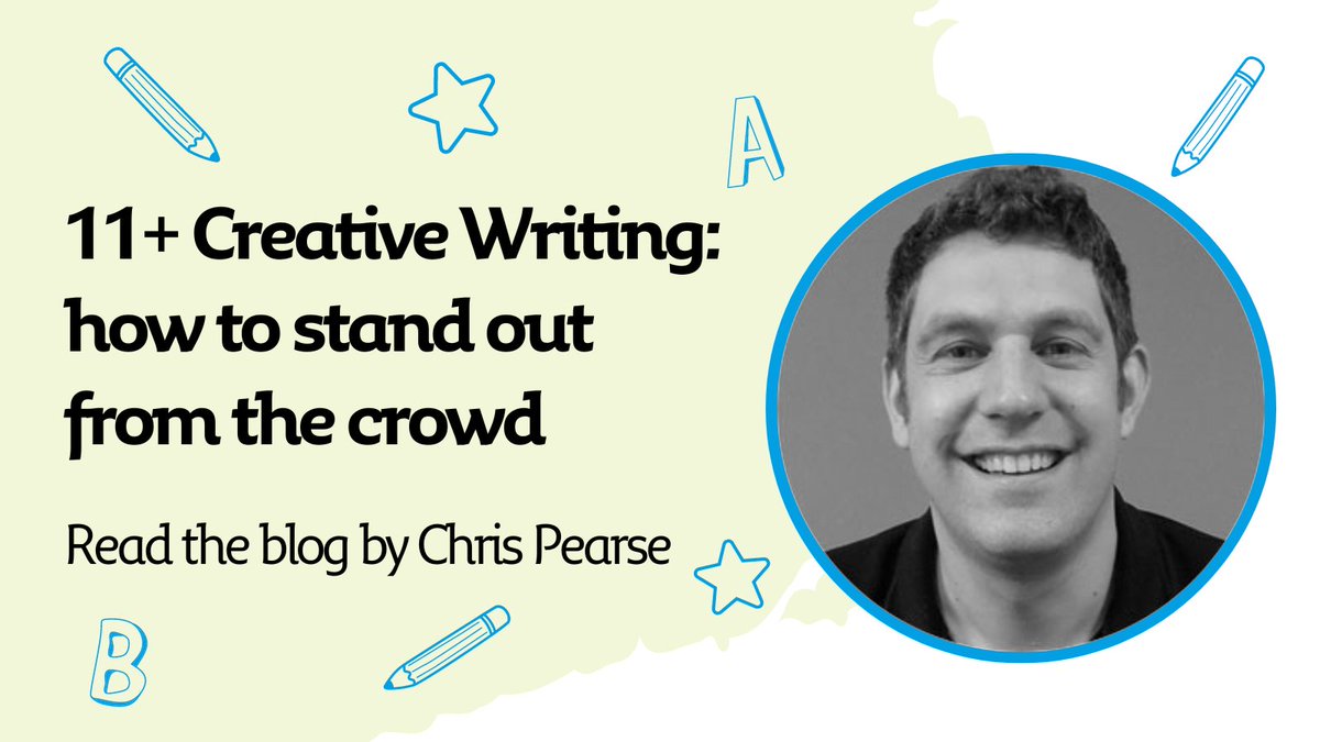 How can you prepare for the creative writing section of the 11+? 

Discover Chris Pearse's tips to help your child stand out from the crowd in this blog: ow.ly/TKbL50RskcZ

@teachitrightltd