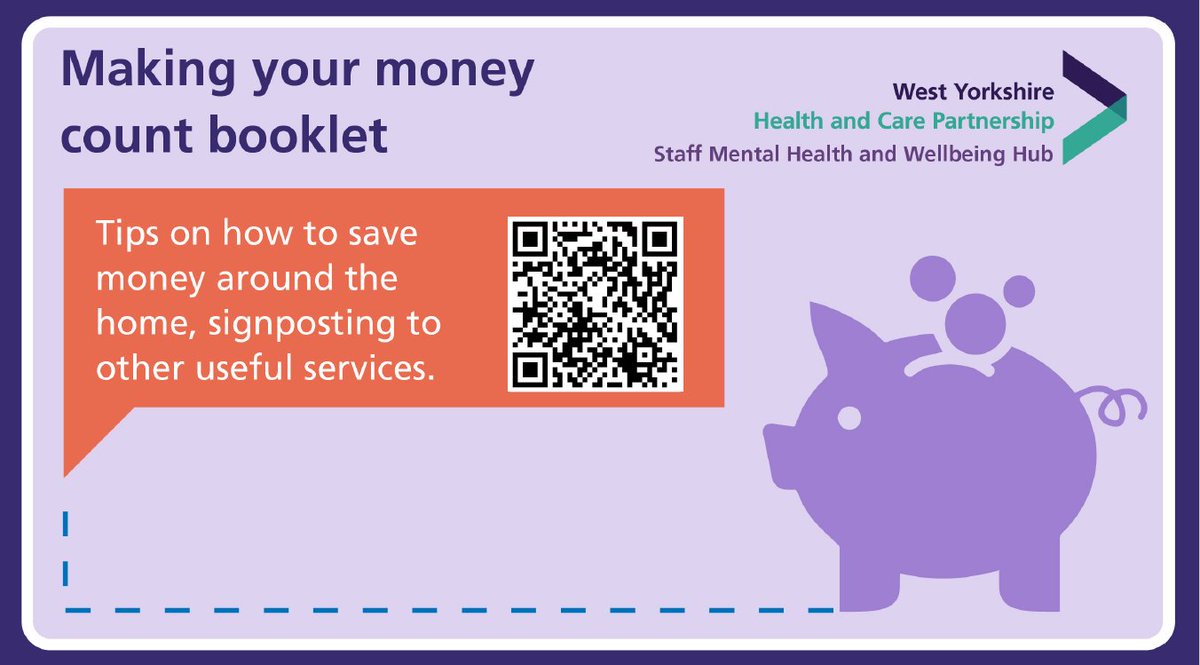 Need a bit of extra support? We have a ‘making your money’ booklet full of tips on saving money around the home and signposting to other useful services. Scan the QR code or click here: bit.ly/3tlm9Rh