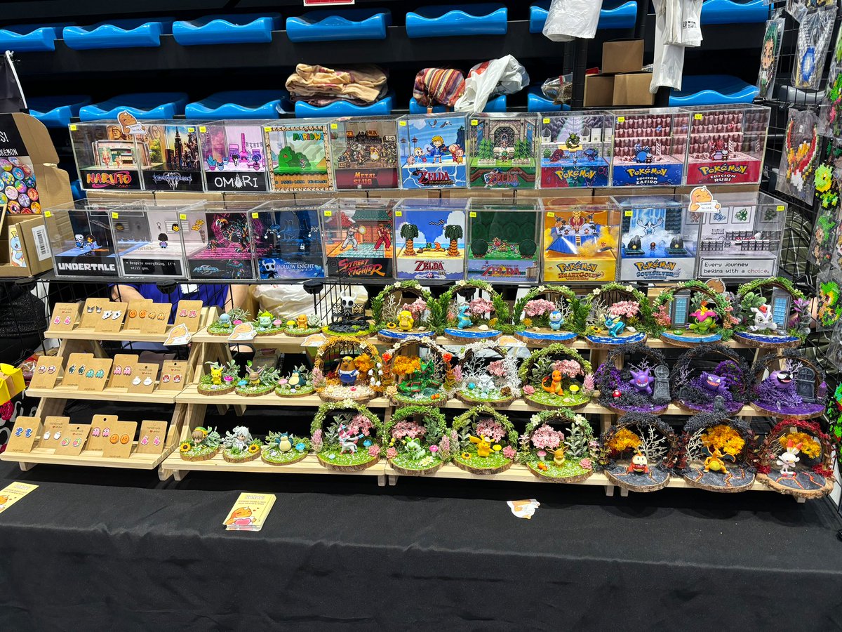 Pues… parece que en Torrevieja no gustan mucho mis productos 🥹

Si podéis darme un RT a ver si llegamos a gente que le puedan interesar mis artesanías ❤️

¡Es mi trabajo y vivo de esto!

#handmade #pokemon #digimon