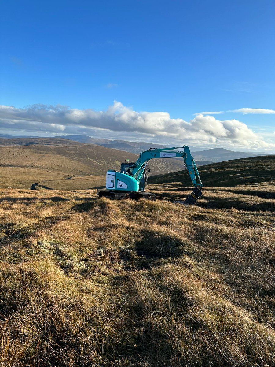 Last month, we talked to local contractor, Sean Williamson of Williamson Groundworks in Grantown, to find out how he became involved in peatland restoration projects in the National Park 🌱 

Read it now at cairngorms.co.uk/voices/in-conv…

#Cairngorms2030 @PeatlandACTION @HeritageFundSCO