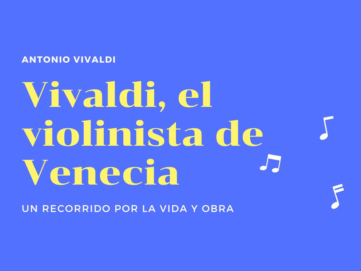 Contenido exclusivo bajo suscripción en la web! 👇

Vivaldi: el violinista de Venecia

Un apasionante recorrido por la vida y la música revolucionaria de uno de los más grandes compositores del Barroco

👉 i.mtr.cool/jpnfarhgsm

#beethoven #músicaclásica #classicmusic