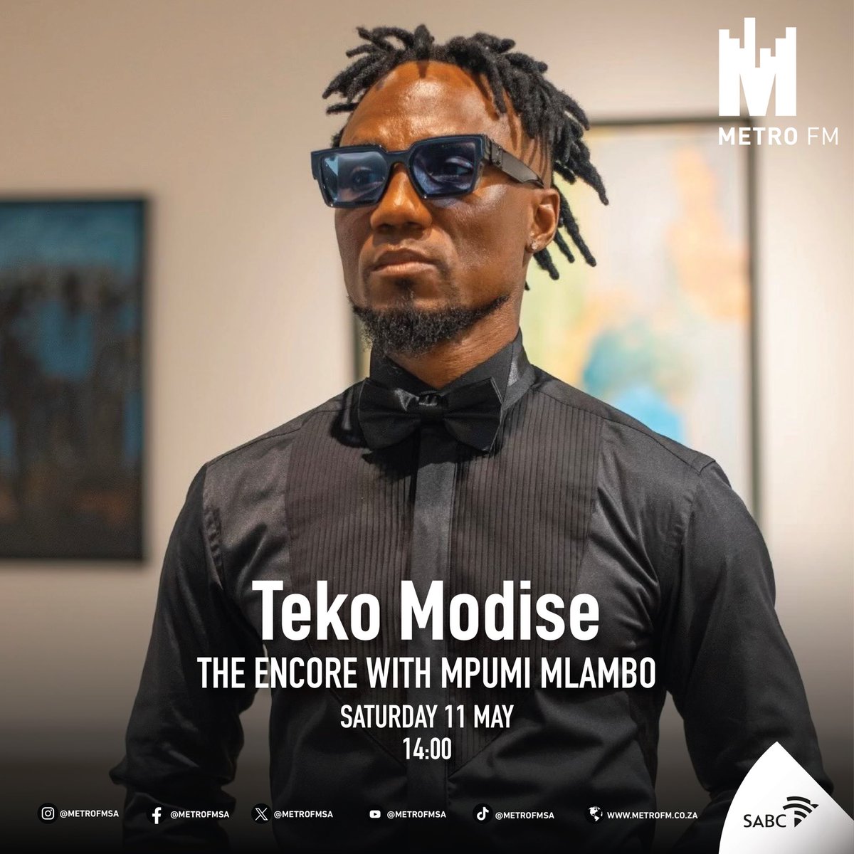 [Coming Up ] : We hang out with @therealtekomodise for the #HappyHour !