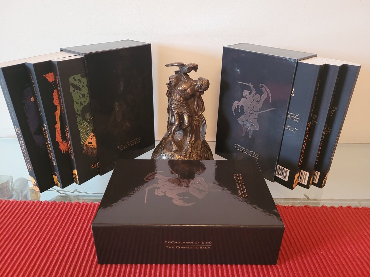 Reached another little milestone on our sales numbers this week, so a huge thank you to everyone who's bought and (hopefully) enjoyed these books! 

And hopefully some exciting news coming soon via <a href="/MaynoothBooks/">The Maynooth Bookshop</a> 
#CuchulainnOfEiru