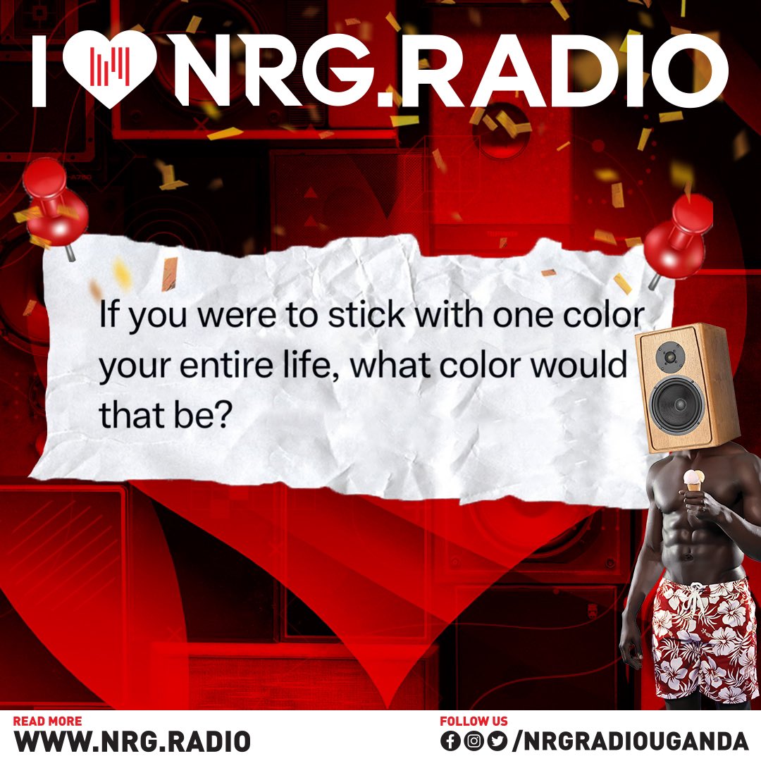 Which color would it be?! #NRGRadioUG