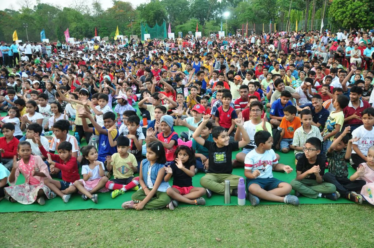 📸 Scenes from the JRD Tata Sports Complex where Tata Steel Limited Vice President (Corporate Services), Mr. Chanakya Chaudhary, inaugurated Summer Camp 2024 yesterday! 🤩 #JamKeKhelo