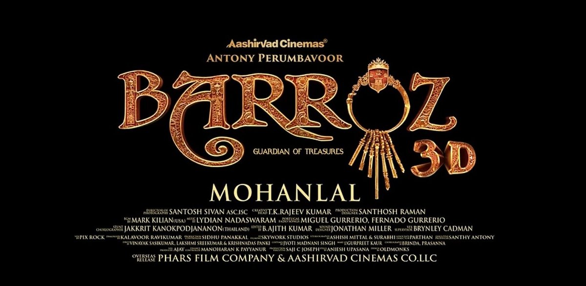 #Barroz Teaser on The Way 💯

From ONAM24 !!

A MOHANLAL Film 😇
