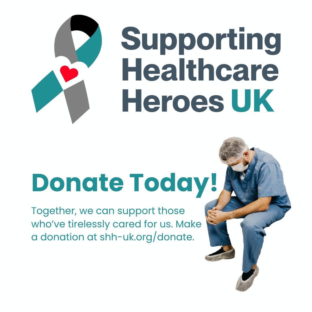 Tomorrow is International Nursing Day. Why not make a donation to support your colleagues with Long Covid. You can donate via our website using a credit card or your PayPal account as a one off or a monthly donation. shh-uk.org/donate/
#CareForThoseWhoCared #ItCouldBeYouNext