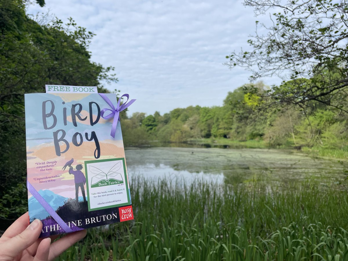 “Will dreamed of the bird that night.” The Book Fairies are sharing copies of #BirdBoy by #CatherineBruton in places of nature all around the UK today! Who will be lucky enough to be a book spotter today? #ibelieveinbookfairies #TBFBirdBoy #TBFNosyCrow #MGReads #Edinburgh