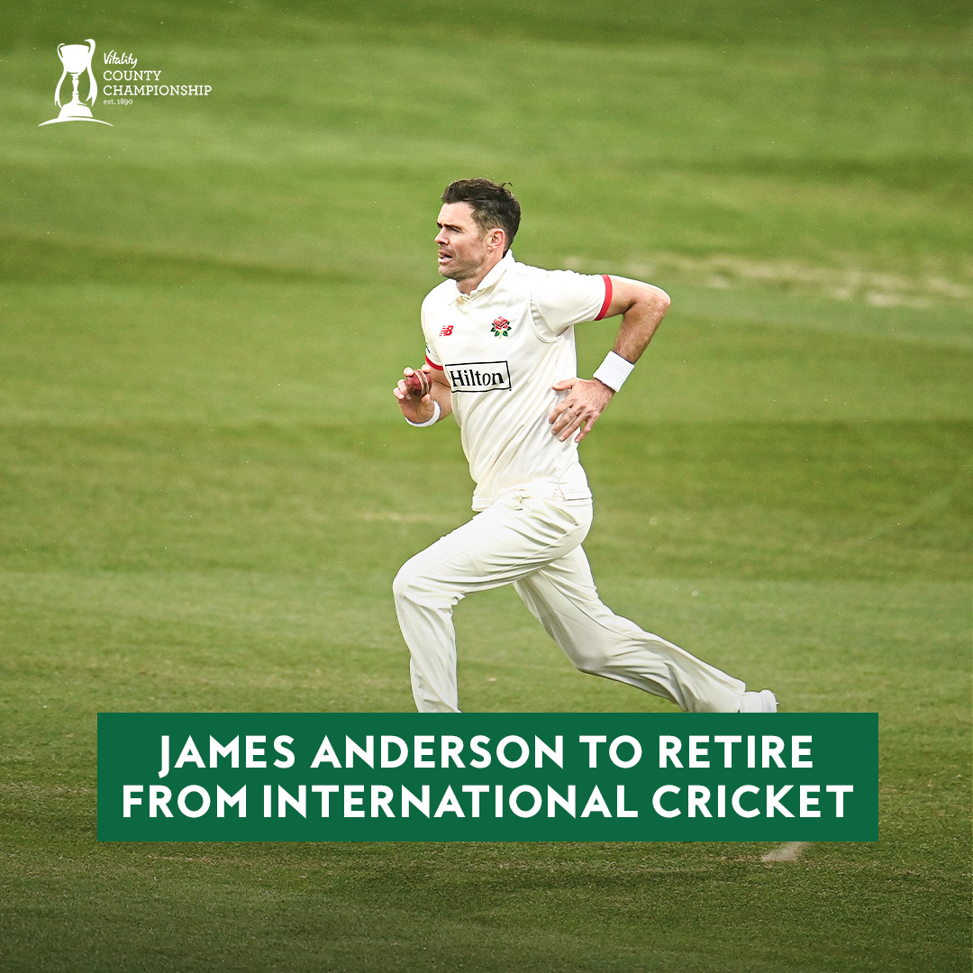 Jimmy Anderson has announced that the first Test against the West Indies at Lord's will be his last Test match