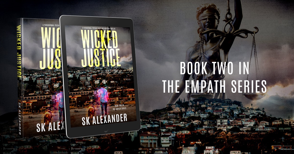 @jacodypress After #empath Nathaniel Colt stumbles upon a dead body, he & the agents of the CBI scramble to piece together a limited set of clues. Can they arrest a perpetrator not even the local cops want to catch? 
#paranormal #psychic #weekendreads #KindleUnlimited
mybook.to/wickedjustice
