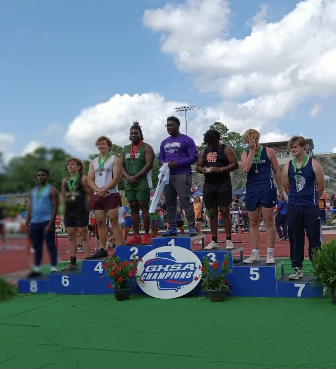 🚨News from Albany 🚨

Congratulations to Senior, Rickey Robbins, for being crowned the 3AAA Discus Champion! Rickey is a BACK to BACK State Champion in the discus event!