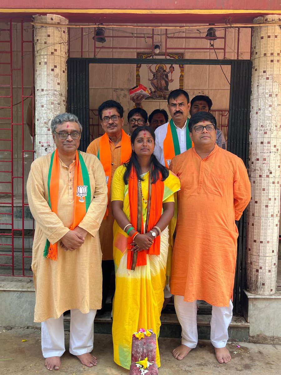 What I found significant during a morning campaigning for Piya Saha, BjP candidate for Bolpur in WBengal, was the responsiveness of middle class in the Bolpur municipal area. This was a change from 2021 when this class kept a distance from BJP. Campaigners attribute this entirely