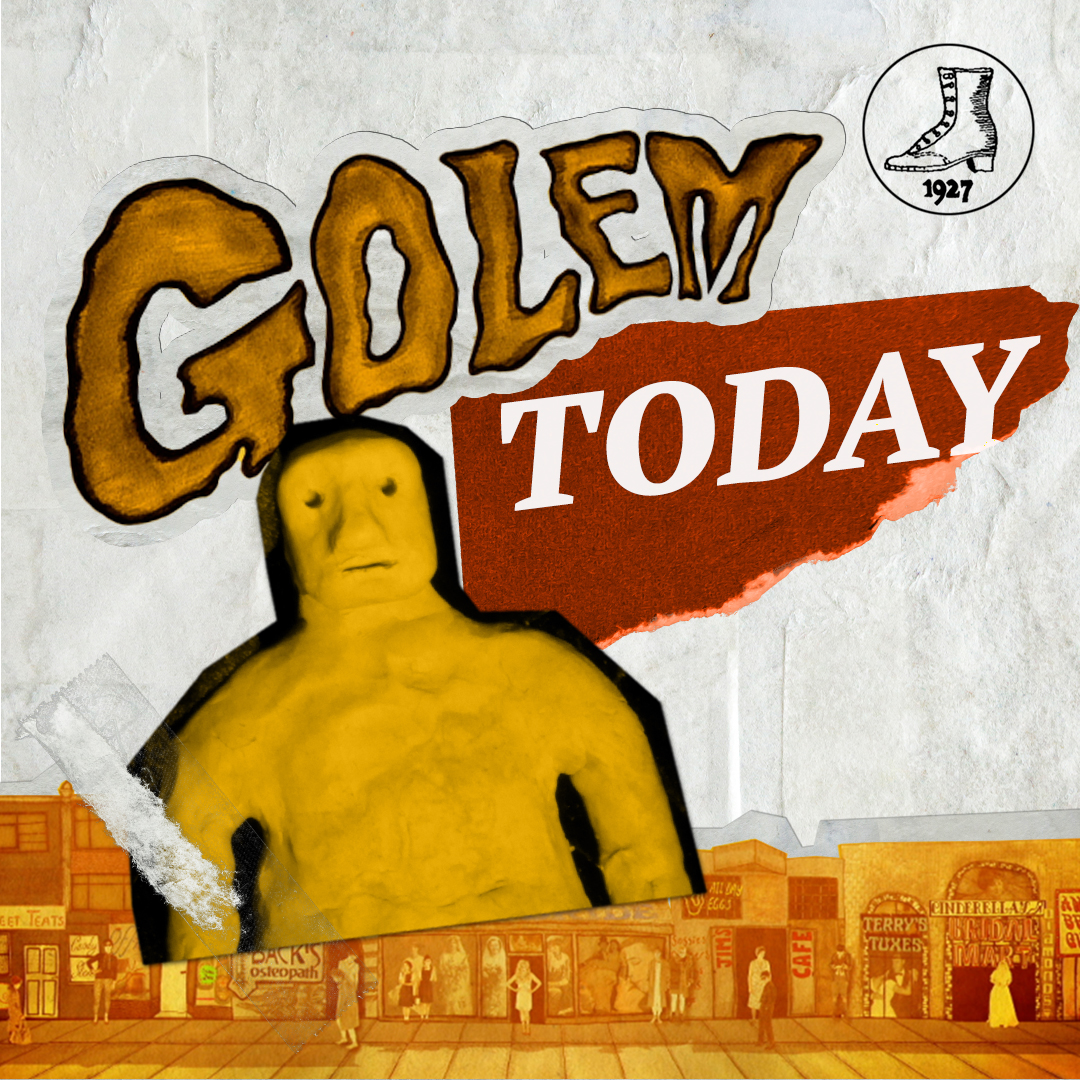 Today’s the day! Have your questions at the ready for Golem Animator and 1927 Co-Artistic Director, Paul Barritt, who will be taking part in a Q&A after the screening @arkcliftonville 📽️ 🎟️