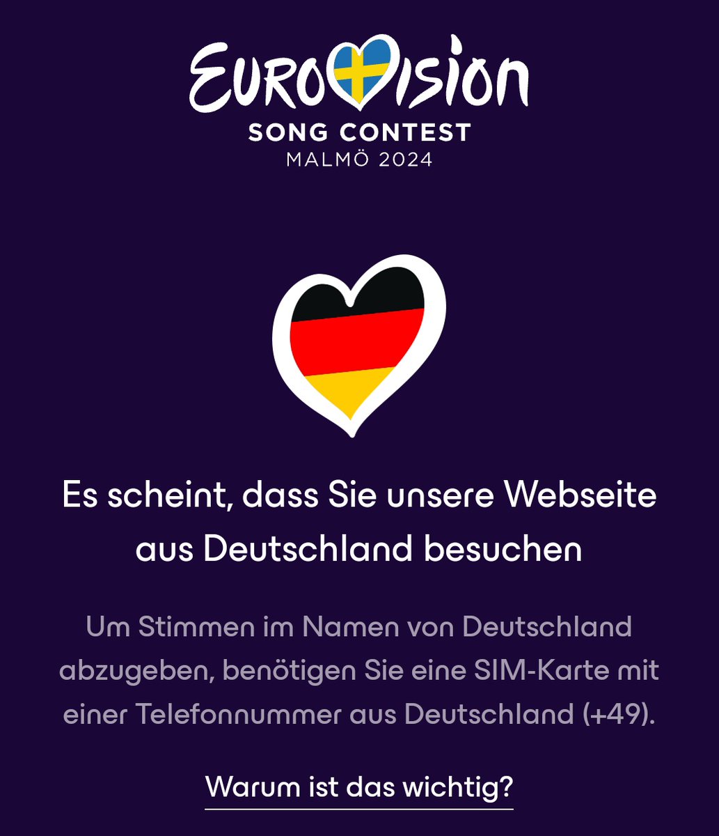 Antisemiticblog's tweet photo. Wer heute Abend für Israel 🇮🇱 beim ESC abstimmen möchte, hat folgende 4 Möglichkeiten:

1. Die ESC App im Apple App Store oder Google Play Store herunterladen und dort für Israel abstimmen. Dafür benötigt ihr eine deutsche SIM-Karte, deutsche Kreditkarte und müsst euch in Deutschland aufhalten. Zudem solltet ihr gegen 21 Uhr die Kreditkarte bereithalten, denn darüber wird die Zahlung ablaufen. Eine Stimmabgabe via App kostet 20 Cent.

Download-Link für Android Nutzer: https://t.co/qKOf2tW4si

Download-Link für iPhone User: https://t.co/xm4X6S1TpD

2. Über die Website des ESC abstimmen. https://t.co/UY2jVV7YSt
Ähnliches Prozedere wie über die App.

3. Per SMS: Israel hat die Startnummer 06. Sendet hierzu also eine SMS mit "06" an die Nummer 99599.

4. Per Anruf: Wählt die Nummer 01371 3636 und dann die "06" für Israel.

Anrufe aus dem deutschen Festnetz oder mobil kosten jeweils 14 Cent. Jede SMS kostet maximal 20 Cent. Das Abstimmen von einem Gerät ist bis zu 20-mal möglich.

In diesem Jahr beginnt das Voting bereits kurz vor Start des ersten Auftritts - ist also ein sogenanntes Full-Length-Voting. Das Voting der Zuschauer zählt zu 50 Prozent, die anderen 50 Prozent kommen von den internationalen Jurys. #eurovision24