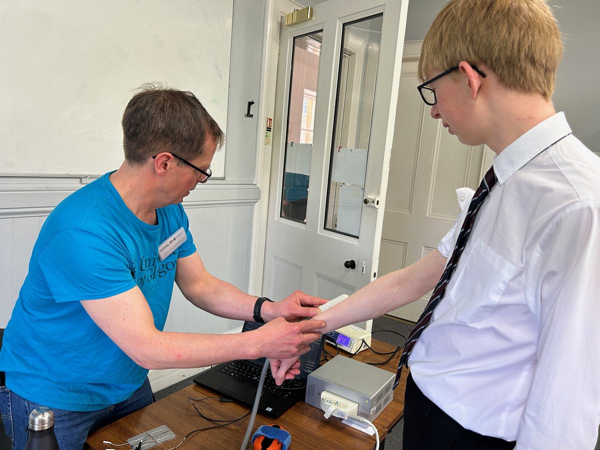 We are at Morrison's academy in Crieff today showcasing our rehabilitation engineering technology at the SmartSTEMS event!