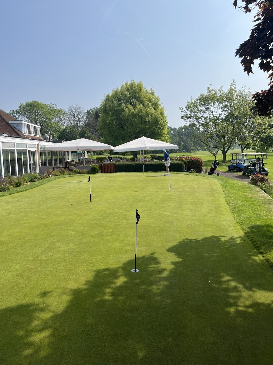 Spring Meeting Weekend is in full swing with 100+ members battling it out over the two days 🏆⛳️

Course looking sensational <a href="/Crompoes/">Oliver</a> and team 👏👏