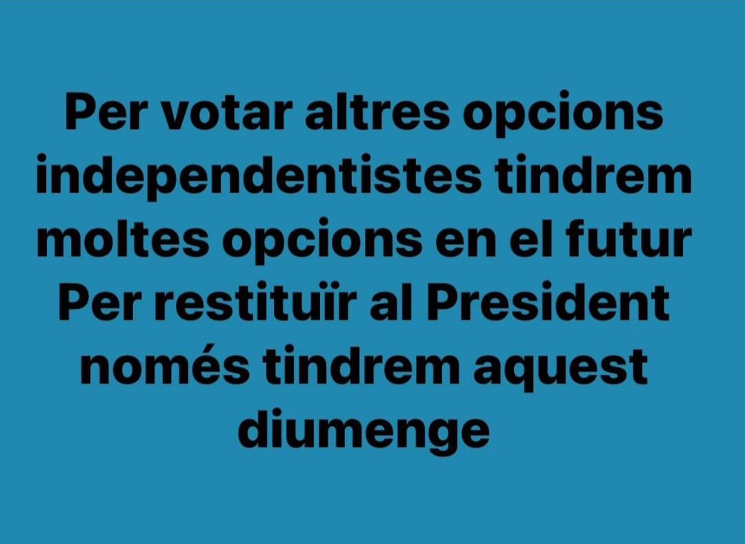 #PuigdemontPresident