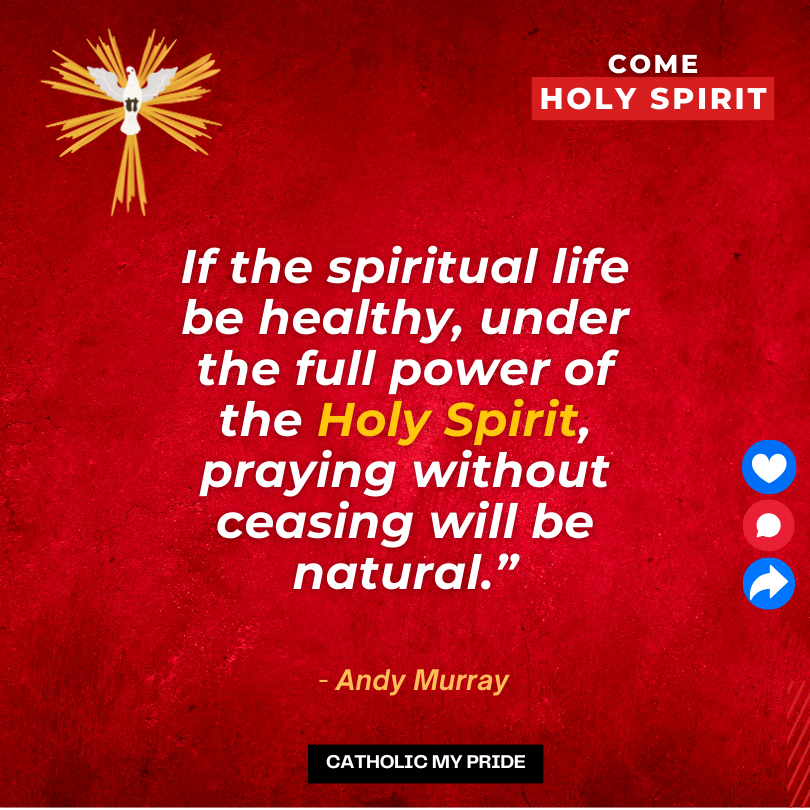 pride_cath68034's tweet photo. Come Holy Spirit fill the hearts of the faithful, and enkindle in them a fire of love. Sent forth Your Spirit and They shall be created, and they shall renew the face of the earth.
#novenatotheholyspirit #catholicmypride #holyspiritnovena #holyspiritnovenaprayer https://t.co/Y1chL0Yhir