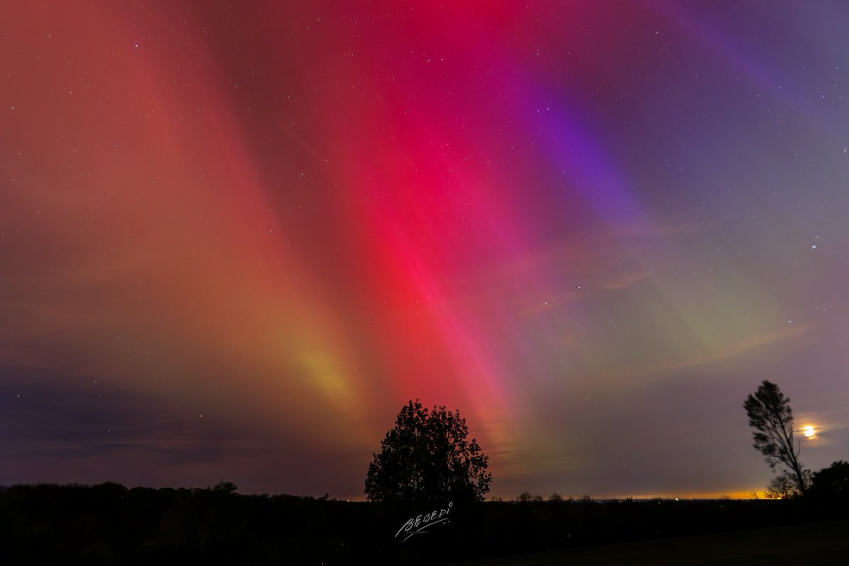 Spectacular show - Last night we were treated to a celestial magnetic storm; the #northernlights, or the #auroraborealis. Taken in @SurreyWT @BBCSurrey with @CanonUKandIE @natgeowild @DiscoveryUK @bbcweather #skygazing #nightphotography #longexposure