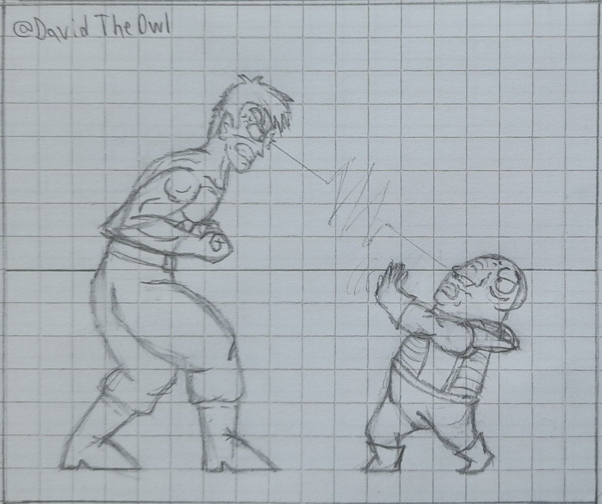 Hola denuevo después de tanto tiempo
Publico este dibujo de un duelo psíquico entre el general blue y guldo xd cuando acabe de digitalizarlo lo subiré también en mejor calidad