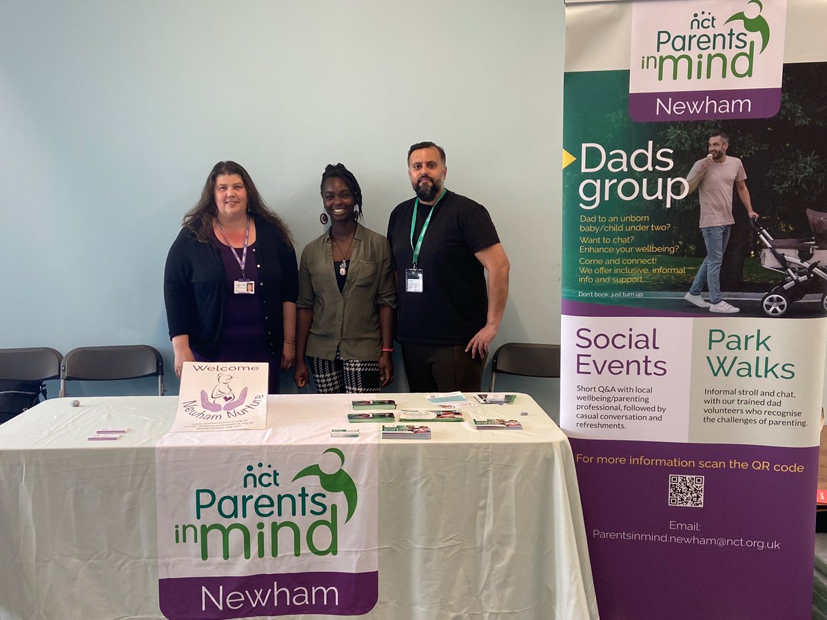 Our #ParentsinMind and #NewhamNurture staff are proud to  be involved in the @ShipmanYouthZoneandFamilyHub launch today  @CypsNewham  supporting families through pregnancy and early parenthood  @NCTcharity @DawnHenry100 @NHS_ELFT @NUHmaternity