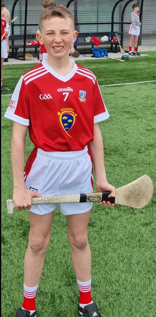 Wishing a wonderful day to Kenneth O Connell from <a href="/Ballynoe_NS/">Ballynoe NS👩‍🎓👨‍🎓</a> who lines out this evening in the Primary Game at halftime in the Munster Senior Hurling championship game in Pairc Ui Chaoimh between Cork &amp; Limerick!

Fantastic achievement for his family, his school &amp; his club!