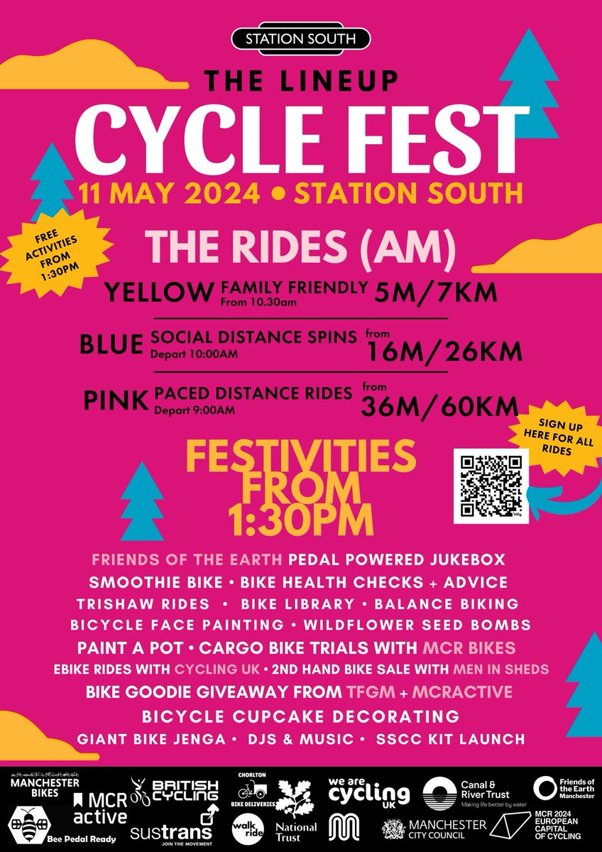 NTCastleDuct's tweet photo. Lovely visit from #CycleFest riders - come and see us at @stationsouth @bikestationmcr this afternoon 🚴♀️ https://t.co/ArSWvP4Xzs