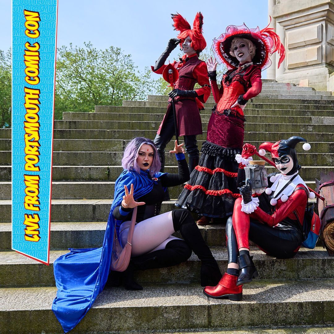 Cosplayers looking absolutely stunning in the sun!