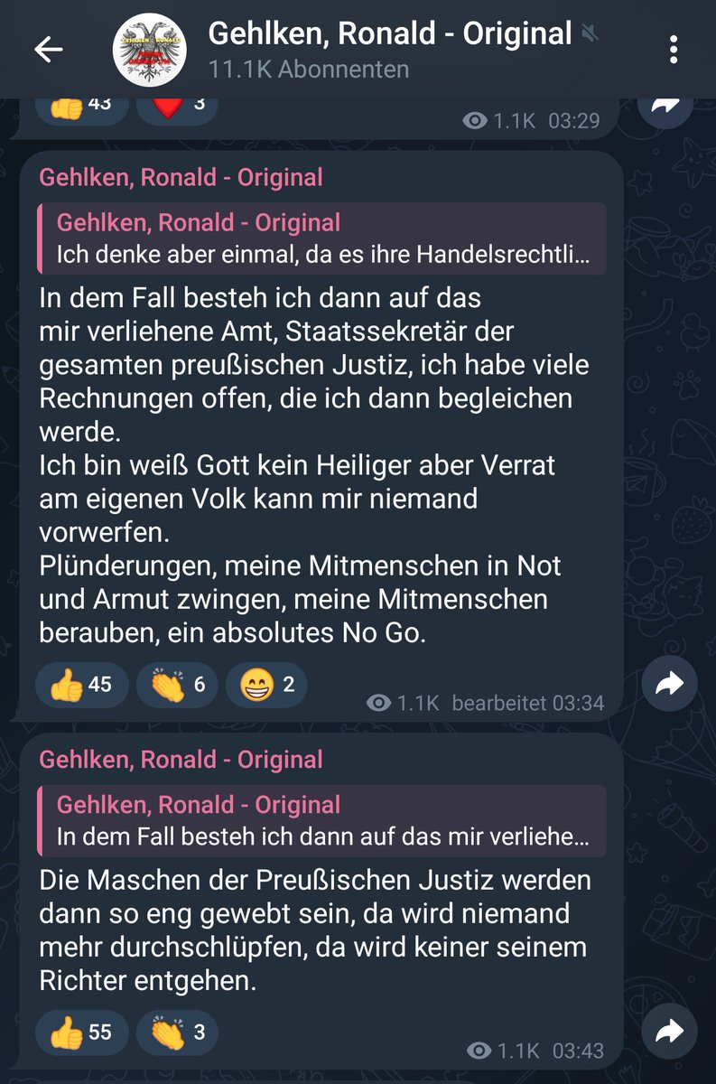 Wusstet ihr das nach dem Räschim-Wechsel, Ronald McDonald Preussischer Staatssekretär im Justizministerium werden wird? Jetzt wisst ihr es 😁😁😁