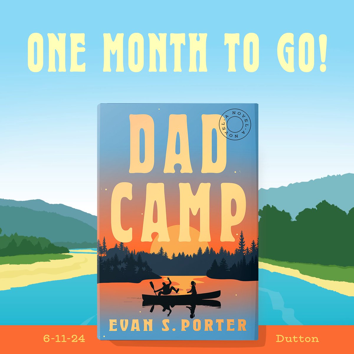 It's been 560+ days since I got my debut book deal. Only 31 left until Dad Camp actually hits shelves. Nuts!