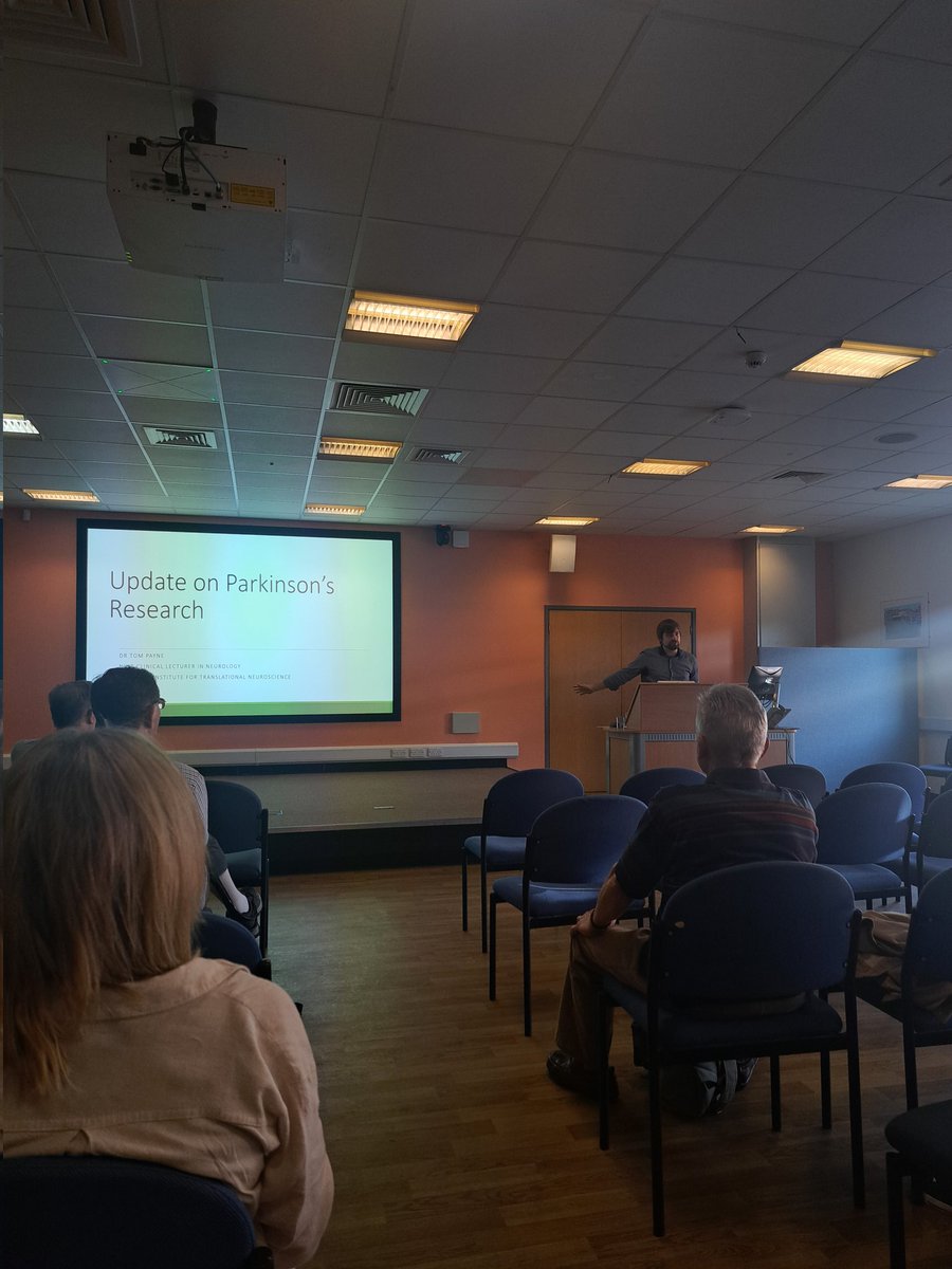 Really interesting update about Parkinson's research from <a href="/NeuroPayne/">Tom Payne</a> here at Derby. So much important work being done- Thank you! 👏
