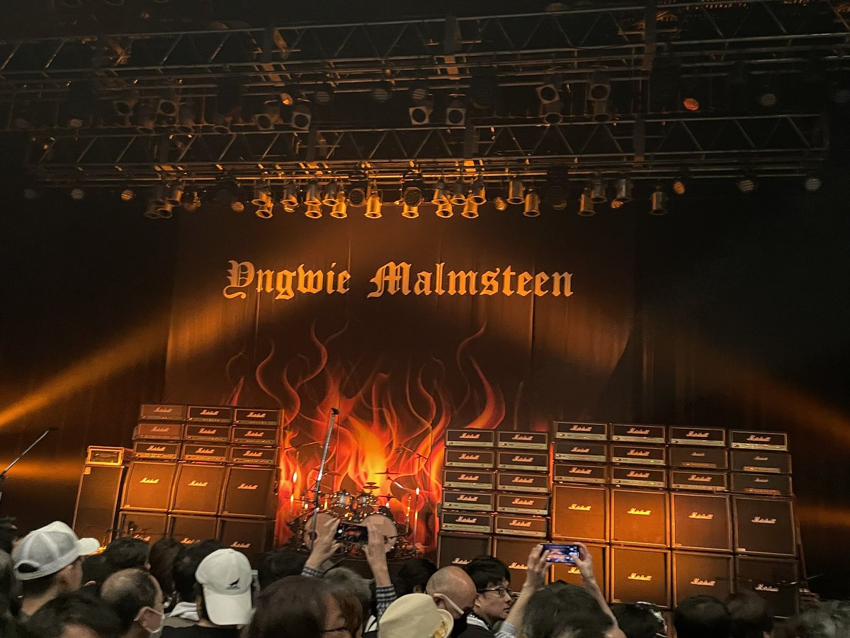 初めてのイングヴェイ
王者は健在でした。
最高な時間をありがとう！