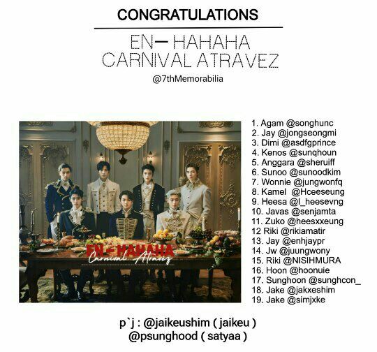 𝗖𝗢𝗡𝗚𝗥𝗔𝗧𝗨𝗟𝗔𝗧𝗜𝗢𝗡𝗦 𝗮𝗻𝗱 𝗪𝗘𝗟𝗖𝗢𝗠𝗘🥳

Great to finally meet you as our new members! Let's start this journey with an euphoria of us‼️

gmn?