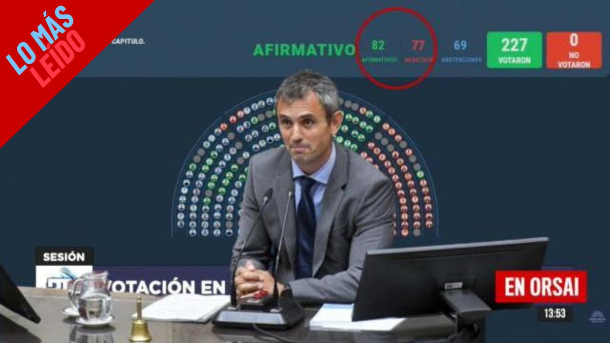 Lo más leído en la semana: FRAUDE DESCUBIERTO: La ley ómnibus a punto de caerse por la votación adulterada de Martín Menem sobre el impuesto al tabaco enorsai.com.ar/politica/41360…