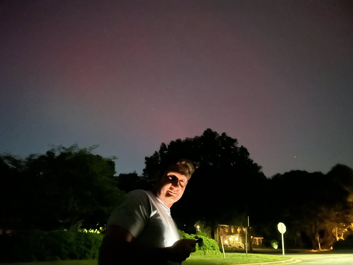 Last night from our yard