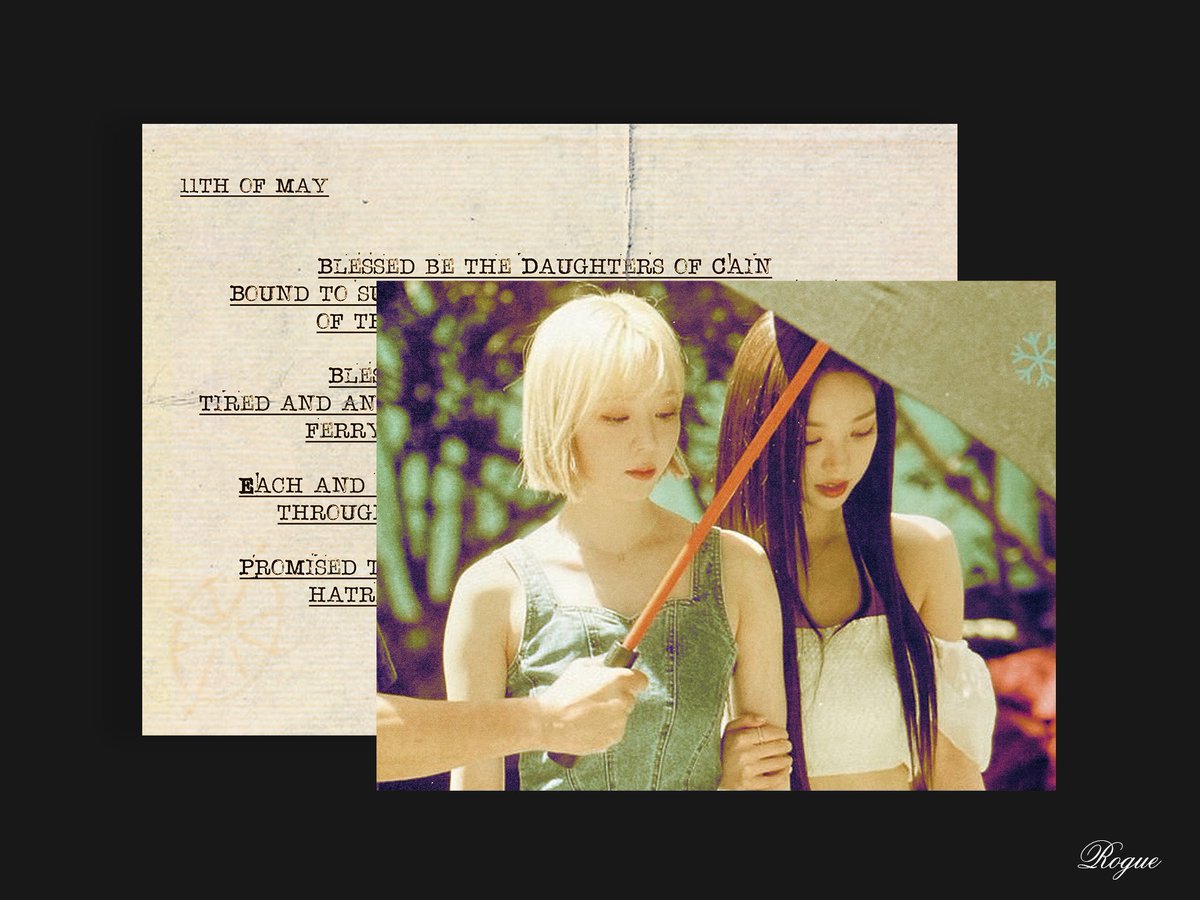 ͏͏              

             BLESSED BE THE DAUGHTERS.    

                               11th of MAY.  ͏͏              
          
                          #TheLastOfZERØ ͏͏              
͏͏